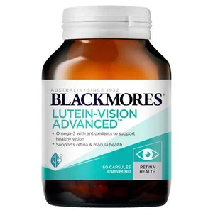 Blackmores Lutein Vision Advanced 60 capsule per la salute degli occhi - Foto 1 di 4