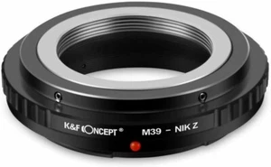 K&F Concept Adapter for Leica M39 Mount Lens to Nikon Z Camera Z6 Z7 Z5 Z9 Z6 - Picture 1 of 6