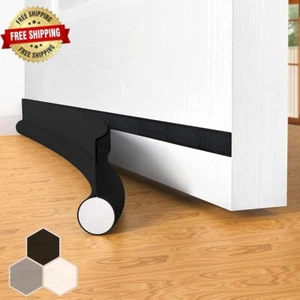 One-Sided Door Draft Stopper 37" Adjustable Blocker, Weatherproof & Soundproof - Picture 1 of 7