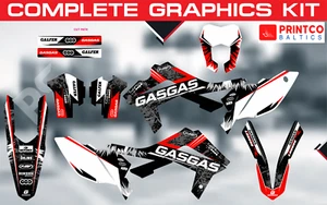 Gas Gas EC MC 125 200 250 300 450 2013-2025 complete graphics kit 21 mil - Picture 1 of 9