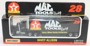 Davey Allison #28 Havoline Mac Tools Racing NASCAR ~ 1993 Matchbox 1:87th Scale - Picture 1 of 9