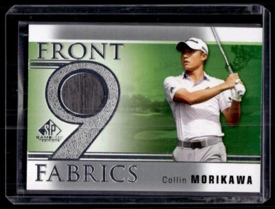2021 Sp Game Used Golf Front 9 Fabrics Collin Morikawa #F9-CM - Image 1 of 2