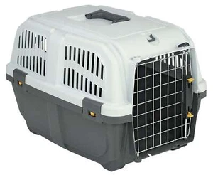 Trasportino box aereo box auto box per cani SKUDO 3 - 59 x 37 x 38 cm - Foto 1 di 6