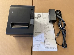 EPSON TM-T88VI Thermal POS Receipt Printer Ethernet USB Serial M338A C31CA85656 - Picture 1 of 3