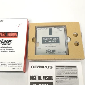Olympus Camedia MAFP-1U Flash Path Floppy Disk Adapter SmartMedia +Box Nice! - Picture 1 of 6