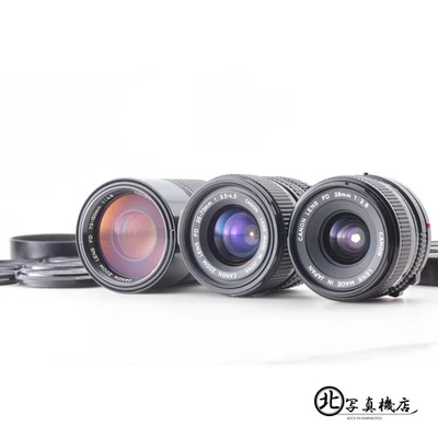 x3 Lens [MINT] Canon New FD NFD 28mm 35-70mm 70-150mm For AE-1 A-1 From JAPAN - Image 1 of 4