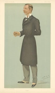 VANITY FAIR SPY CARTOON Sir Henry Edward Colville 'Odger' Lincolnshire 1895 - Picture 1 of 2