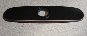 NEW - Pfister Tuscan Bronze Sink Hole Cover Faucet Hole Deck Plate 10.5" - Picture 1 of 5