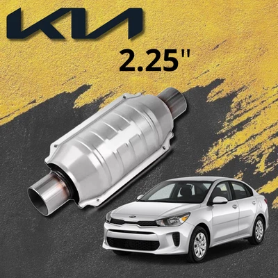 For All Kia Sorento Car Catalytic Converter 2.25” Exhaust EPA Compliant Steel - Image 1 of 4