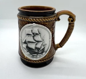 Vintage Maritim Segelschiff Tasse (Japan) - Bild 1 von 10