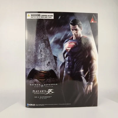 Figura de acción Play Arts Kai Superman No.2 Batman v Superman Dawn of Justice Foto 1 de 4