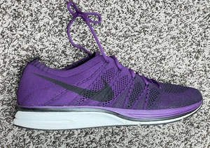 Nike Flyknit Trainer Night Purple Mens Sz 10.5us NEW AH8396 500 Rare - Picture 1 of 7