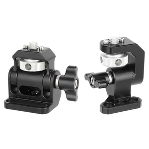 CAMVATE Tilt Adjustable On-Camera Monitor Mount w/1/4"-20 Screw & Locating Pins - Picture 1 of 25