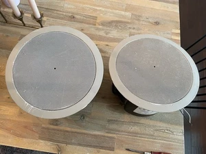 2 Bose Freespace DS 100F Flush-Mount In-Ceiling 100W Loudspeaker Tested - Picture 1 of 15