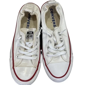 Converse Women’s CT All Star Shoreline 537084F White Casual Shoes Size 8 Used - Picture 1 of 5