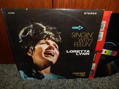 Loretta Lynn Singin' With Feelin' Decca  DL 4930 NICE COPY COUNTRY LP - Image 1 of 3