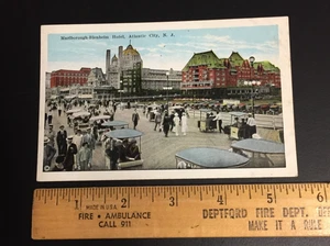 Postcard  of Marlborough-Blenheim Hotel, Atlantic City, NJ - Picture 1 of 2