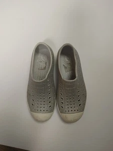 Native Sparkle Silver Shoes Size C12 - Picture 1 of 8