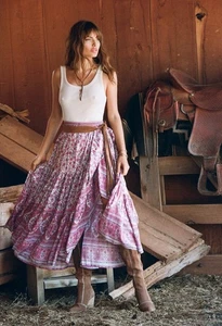 SPELL AND THE GYPSY Maxirock Jasmin Flieder S - Bild 1 von 8