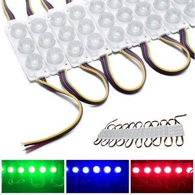 Modulo LED RGB 60W 12V retroilluminazione effetti luce colorata tabelle insegne - Immagine 1 di 4