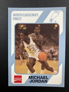 Michael Jordan 1989 Collegiate Collection North Carolina's Finest #17 casi nuevo - Imagen 1 de 2