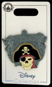 Pirates of the Caribbean Skull Logo Disney Pin 155281 - Picture 1 of 1