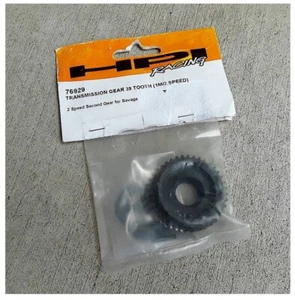 Vintage RC HPI Racing Gear 39 Tooth Black 2 Speed Savage Set 76929 - Picture 1 of 1