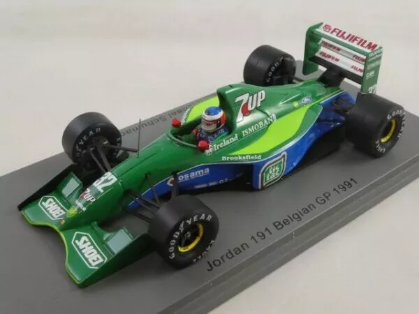 Spark Jordan 191 #32 Michael Schumacher debut Belgian GP 1991 1/43 S8079 - Immagine 1 di 3