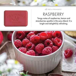 Pre de Provence Raspberry Shea Butter Enriched Soap 2 Bars , 250 Gram - Picture 1 of 2
