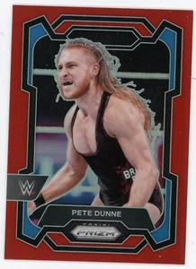 2024 Panini Prizm WWE Pete Dunne Red Prizm #131 #/299 - Imagen 1 de 1