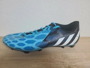 Adidas Predito Men's Soccer Cleats Size 12 Blue White Black #109358452 - Picture 1 of 5