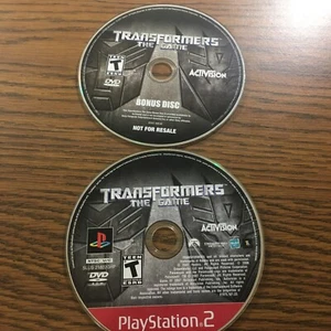 Transformers The Game PlayStation 2 PS2 - NUR 2 DISC -2T - Bild 1 von 3