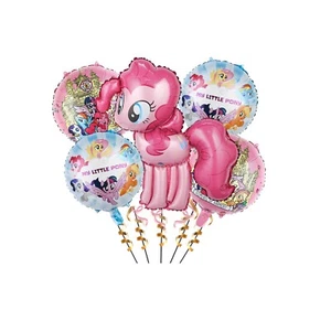 5 pc My Little Pony Balloons Set Party Theme decoration supplies. - Picture 1 of 1