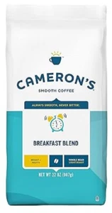 Cameron's Breakfast Blend café en grano entero, bolsa de 32 oz - Imagen 1 de 3