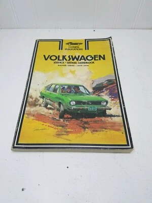 Manual de reparación de servicio Clymer VW Volkswagen serie Dasher 1974-76 - A121 Foto 1 de 4