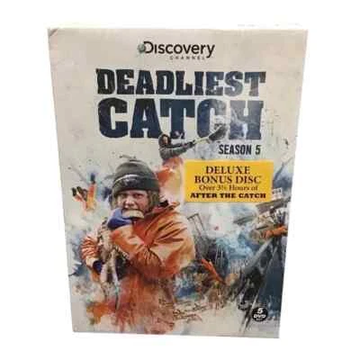 Deadliest Catch: Season 5 (DVD) 5-Disc Set) Discovery Channel! BRAND NEW! Sealed - Image 1 of 3