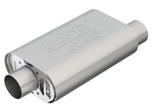Borla CrateMuffler SBC Hot 350/383 3 pulgadas offset/centro 14 pulgadas x 4,35 pulgadas x 9 pulgadas óvalo - Imagen 1 de 3