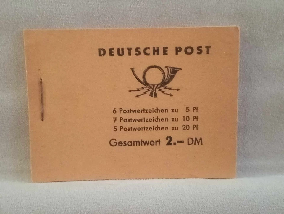 Germany And Colonies (1960) Lot Of 17 Stamp Booklets ( Mint Condition) - Image 1 of 4