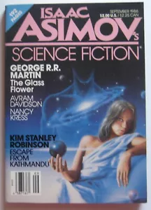 ASIMOV's Science Fiction September 1986 - The Glass Flower by George R.R. Martin - Picture 1 of 1