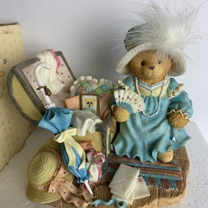Figura 1997 Cherished Teddies 302600 Kaitlyn Old Treasures Memories Enesco - Imagen 1 de 14