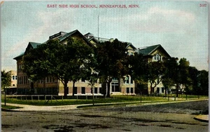 East Side High School, Minneapolis MN  Vintage Postcard SB1 - Picture 1 of 2