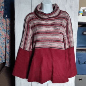 Women's knitted Cowl Neck Sweater by Style and Co Size Large - Picture 1 of 12