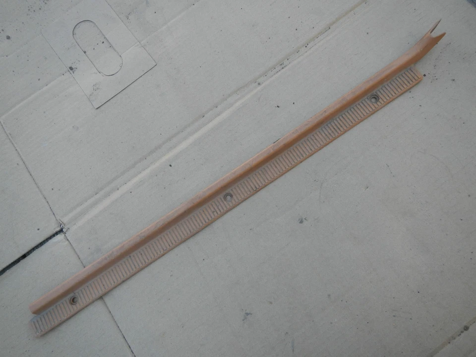 RIGHT FRONT PASS. DOOR SILL SCUFF PLATE 1980 80 NISSAN DATSUN 210 310 BLUEBIRD - Image 1 of 4