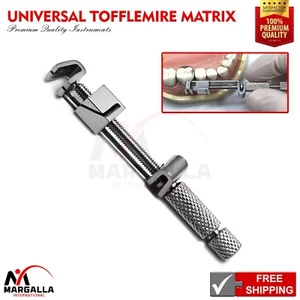 Soporte de banda dental Tofflemire Matrix retenedor universal laboratorio restaurador quirúrgico - Imagen 1 de 3