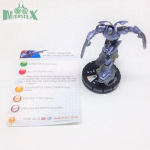 Heroclix Pacific Rim Set Gipsy Danger #001 Gravity Feed Figura con tarjeta! - Imagen 1 de 1