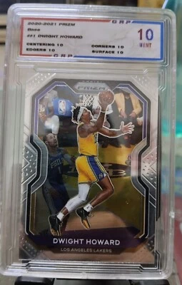 DWIGHT HOWARD 2020-21 Panini Prizm Base NBA card (GRP-10Mint) - Image 1 of 3