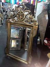 #48 Elegant Vintage Gold Ornate Framed Mirror ￼ 61“ X 36“￼