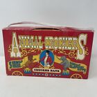 Vintage Plush Animal Cracker Stuffed Toy Crocker Bank Promotional Box Set 1978