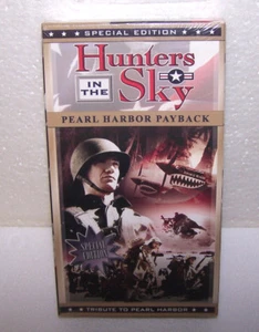 Hunters in the Sky VHS Tape Pearl Harbor Payback World War ll Movie VCR USA NEW - Picture 1 of 2