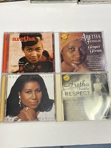 Aretha Franklin 4 CD Bundle. Gospel Greats, Respect And Other Hits, So Damn Happ - Picture 1 of 12